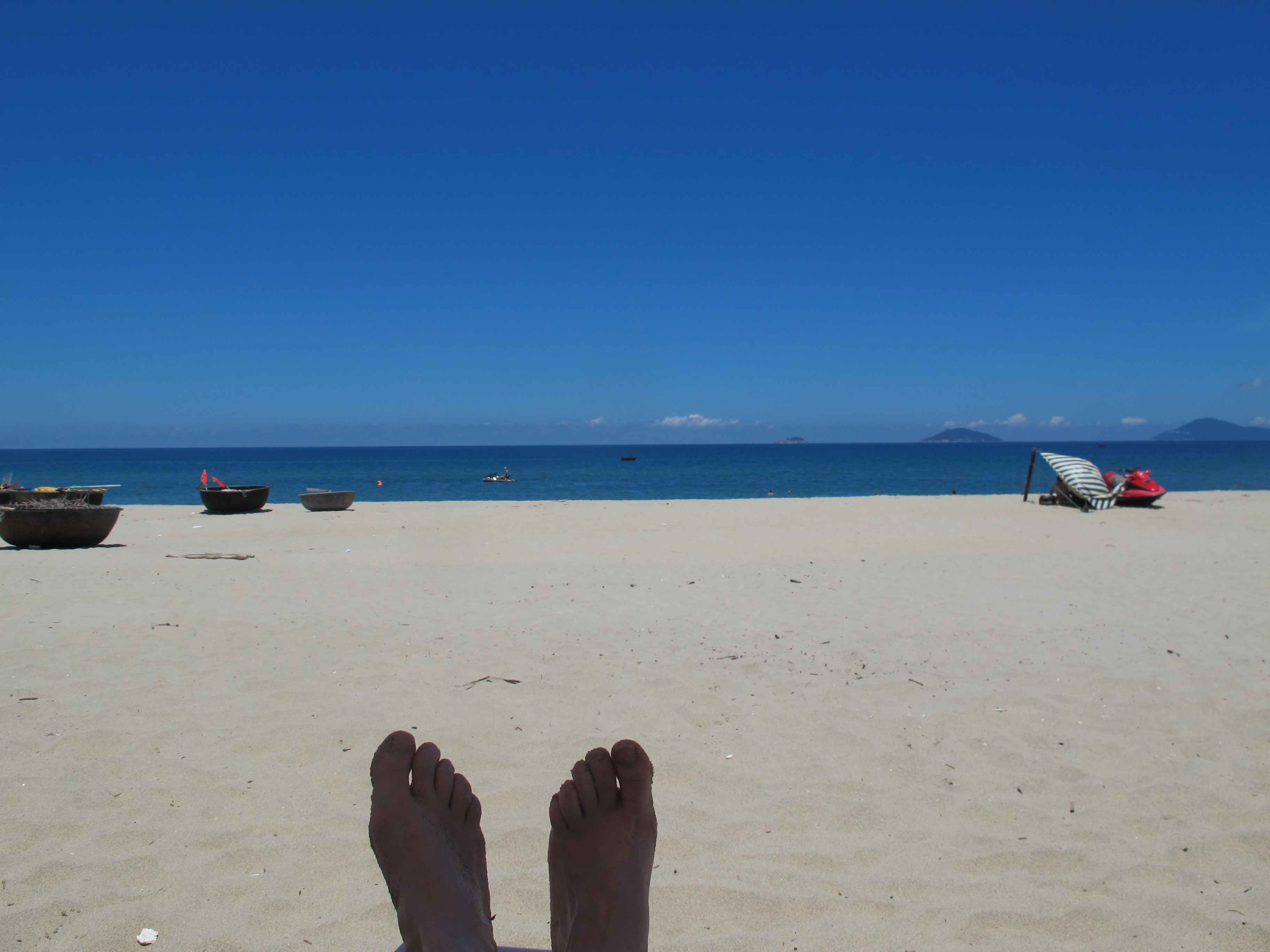 Relaxing in Vietnam
